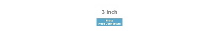 Brass Hose Connectors 3 inch